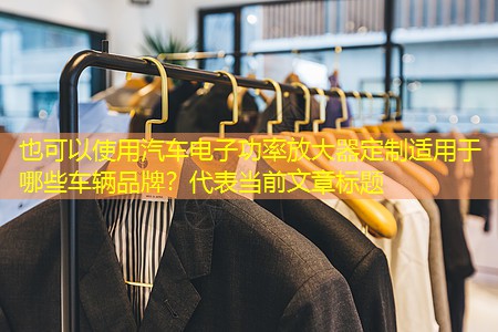 汽车电子功率放大器定制适用于哪些车辆品牌？