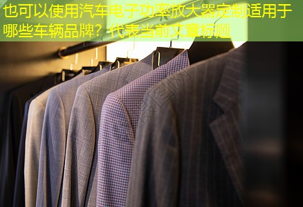 汽车电子功率放大器定制适用于哪些车辆品牌? 汽车电子功率放大器定制适用于哪些车辆品牌?